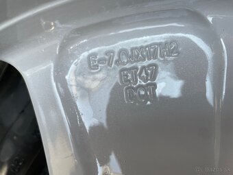 Sada zliatinových diskov originál AUDI A3, 7Jx17 ET47, 5x112 - 6