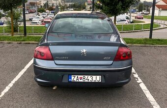 Peugeot 407 – 2.2i 120 kW, rok 2006, TMAVÁ SIVÁ METALÍZA - 6