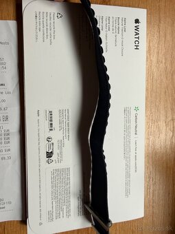 Apple Watch 49mm Navy Alpine Loop - Medium, Natural Titanium - 6