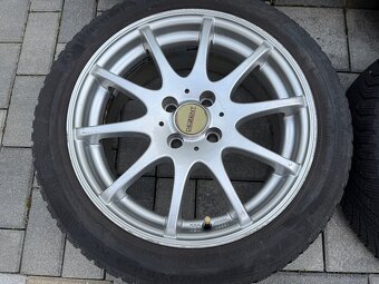 Dezent disky R16 7Jx16 ET38 4x100 + 8ks pneu Leto / Zima - 6