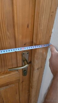 Interiérové drevené dvere 90cm - 6