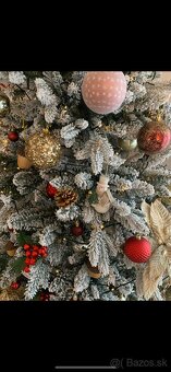 Vianocny stromcek 180cm - zasnezeny - 6