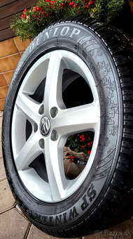 alu R16 5x112 orig. VW Golf 8 + 7 + 6 + 5, pneu 205/55 - 6