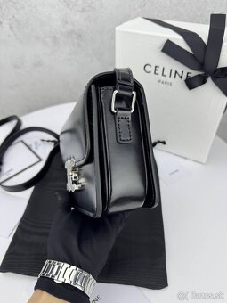 Elegantná dámska kabelka v štýle Black Silver - 6