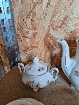 Starozitna porcelanova cajova suprava - 6