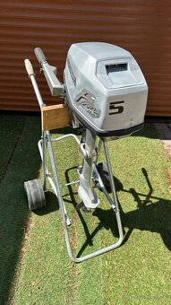 Predam zavesny lodny motor Honda 5 HP v dobrom stave štartuj - 6
