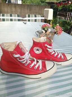 Predám dámske plátené tenisky converse - 6