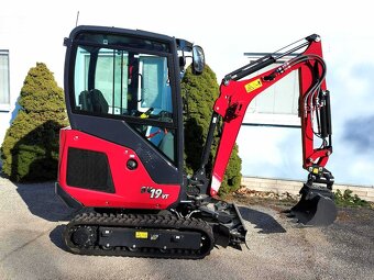 minibager Yanmar SV19VT rypadlo (2 ton) hlbkový dosah 3 m - 6