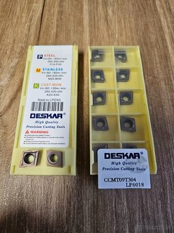 Sústružnícke nože na plátky typu CCMT - 6