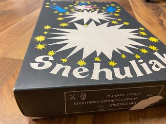 RETRO vianočné svetielka SNEHULIAK - 6