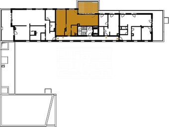 Priestranný dvojizbový byt o výmere 90 m2 + terasa, stropné - 6