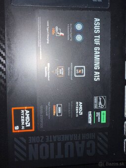 ASUS Tuf Gaming A15 Herný notebook - 6