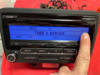 original vw autoradio rcd310 rcd 310 passat golf sharan - 6
