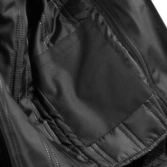 Moto Kožená Bunda Brown Vintage Stripess - 6