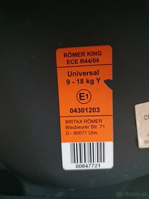 Romer king plus 9 -18 kg - 6