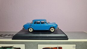 1:43 ŠKODA 1000 MB 1964 LQ-LIGHT BLUE MB 1. EDÍCIA - 6