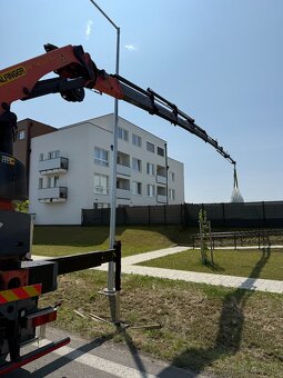 Autodoprava s hydraulickou rukou - dosah 25m - 6
