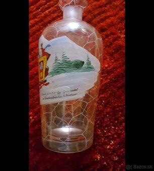 Rucne malovana karafa - 6