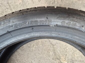 205/45r17 letné 4 ks BRIDGESTONE - nejazdené - 6