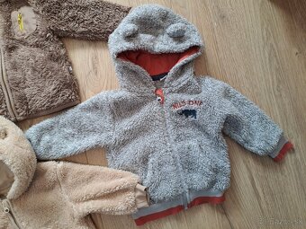 Kabátiky  huňaté  pre dieťa - 6