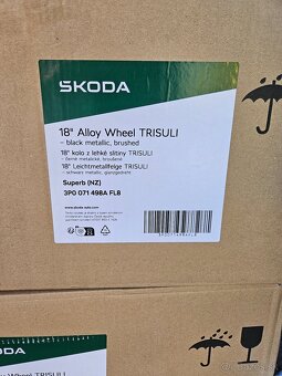 Nové alu kola Trisuli 18" Škoda Superb IV - 6