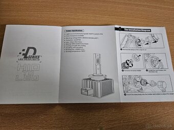 LED žiarovky, typ pätice D1S - 6