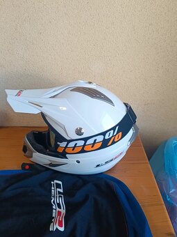 Predám LS2 MX433 prilbu s novými okuliarmi - 6