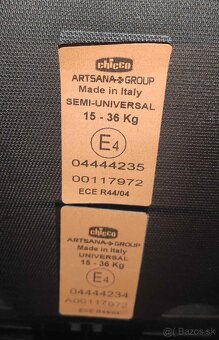 Detská autosedačka Chicco Oasys 15-36kg - 6