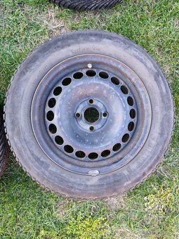 plechové disky R15 zimné pneu 185/65 - 6