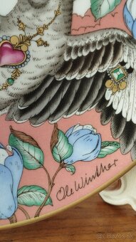 Porcelánový zberateľský tanier - 6