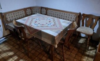 Selská dubová linka s jídelnou a spotřebiči,5906 - 6