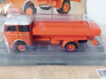 Tatra 813 a Škoda Liaz 706 - De Agostini 1:43 - 6