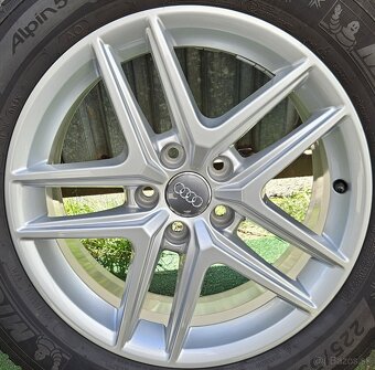 Atraktívne, originálne hliníkové disky AUDI - 5x112 r17 - 6