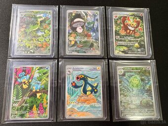 Pokemón Vzácne Karty + 100ks Balíčky s EX + Jumbo - Nové - 6