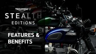 TRIUMPH Bonneville 1200 T120 Stealth Edition - 6