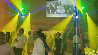 Predám mini led rotačné  hlavy - 6