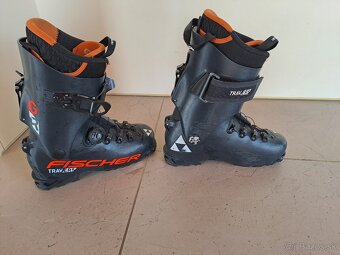 Skialp Lyžiarky FISCHER TRAVERS GR.260,v.41/7,r2022,1080gram - 6