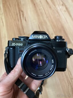 Minolta X700 + 1.7/50 - 6