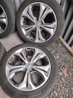 4ks alu disky orig. Hyundai 5x114,3 R17 225/45 R17+snimače - 6