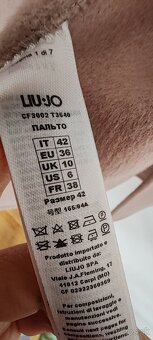 Luxusný elegantný kabát Liu Jo, veľ. it42 (S-M) - 6