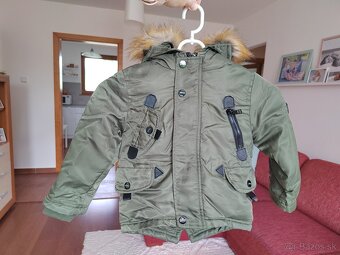 Zimná bunda s kožušinou v.1,5 - 2 r. - 6