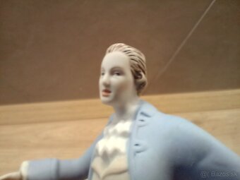 socha Royal Dux, rokokový tanečník - 6