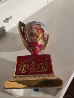 Starožitná porcelánová amfora Alt Wien - 6