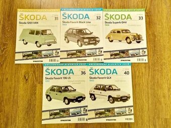 Kaleidoskop slávnych vozov-ŠKODA 3 - 6