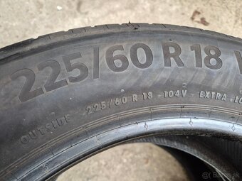 225/60r18 letné 2 ks CONTINENTAL dezén 6,7 mm DOT2023 - 6