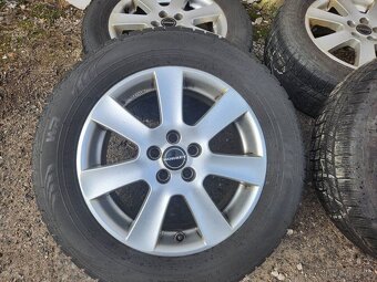 Alu kola Borbet 16” 5x100 + pneu Nokian – Škoda - 6
