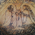 Svadobný tanier - Viking - Viking wedding wooden plate - 6