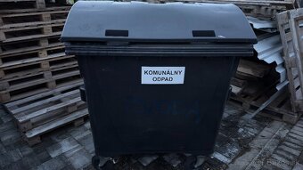Kontajner na komunálny odpad 1100 l - 6