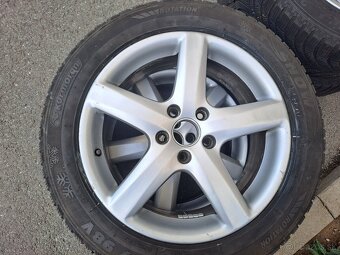 Zimná sadá Disky Volkswagen 215/55R17 - Rozteč 5x112 - 6