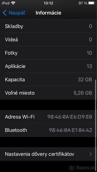 Apple iPod touch 7 – modrý, 32 GB - 6